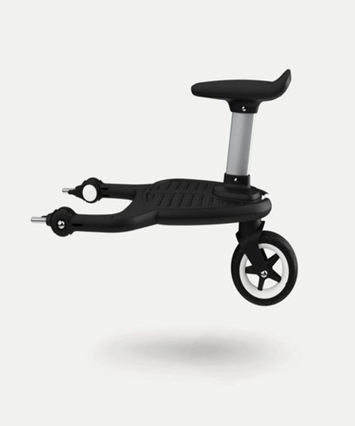 Bugaboo Wheeled Board Ride-On with Seat Black/White MPN 85500WB01