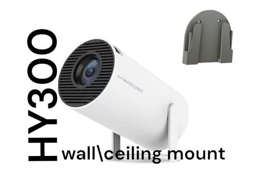 Magcubic HY300 or HY300 PRO Wall or Ceiling Mount BRACKET | Slide-In easy fit