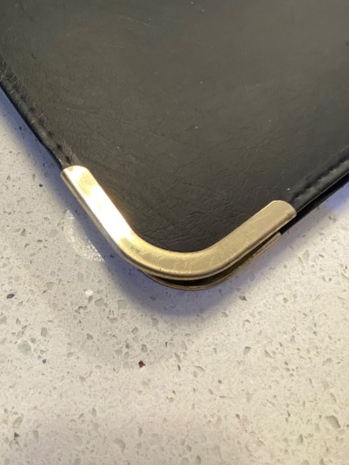 A3 Portfolio Folder Art Project Ring Binder Case Black with 10 Sleeves/Pockets — image 8