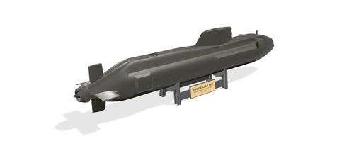 HMS Audacious S122 - Submarine self assembly scale model kit 1:150 646 mm — image 4