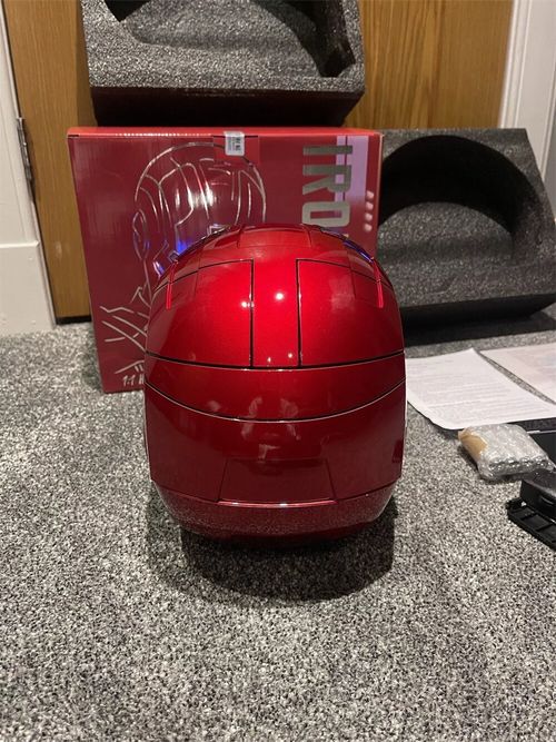 Autoking Iron Man Helmet MK5 1/1 Voice-controlled Mask Transform Cosplay Prop — image 12