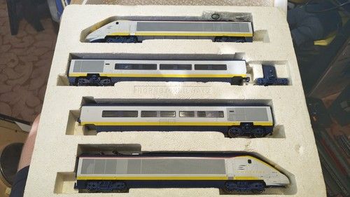 Hornby Eurostar OO Gauge Class 373 R796 Boxed + Express Models Lighting Kits