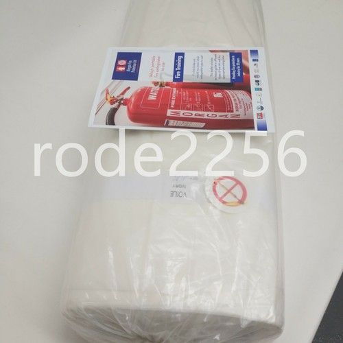 Voile fabric Fire Retardant Whole Roll 3 Colour super quality wedding drapes£1.9
