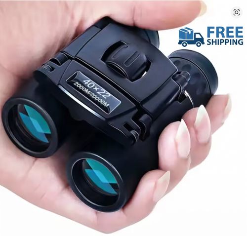 NEW 40X22 HD Powerful Binoculars - 2000M Long Range Folding Mini Telescope with — image 1