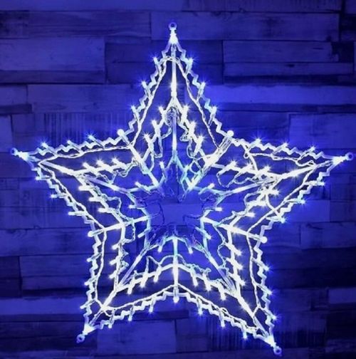 New Star Lights Silhouette Light Window Decoration Indoor Christmas Xmas Gift UK