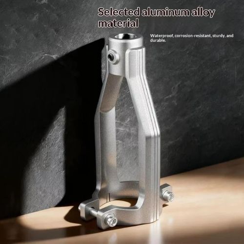 Aluminum Square Hole Drill Bit Adapter Attachment For Drill Press & Hand Drill — image 4