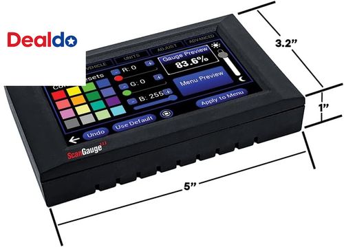 ScanGauge 3 Touch Screen OBD2 Code Reader Digital Gauges Trip Computer WiFi — image 2
