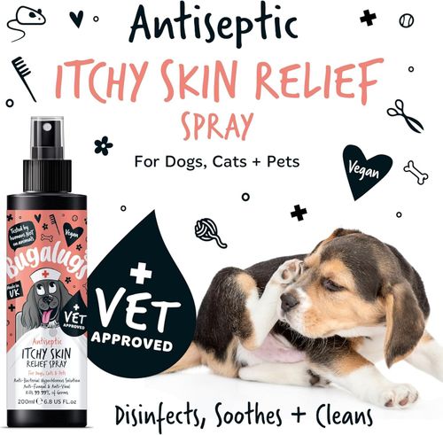 BUGALUGS itchy dog skin relief Antiseptic spray for dogs, puppy, cats & pets — image 8