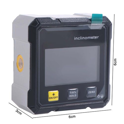 360° Magnetic Digital Angle Gauge Finder With Laser Inclinometer Level Meter — image 3