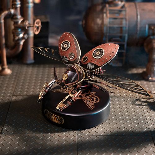 ROKR 3D Metal Model Kits Beetle 3D Puzzle Adult Electric Mechanical Building Kit — image 2
