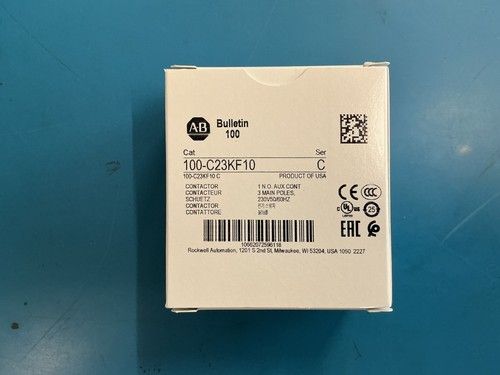 100-C23KF10 - ALLEN BRADLEY 11kW TRIPLE POLE NO CONTACTOR 230V COIL