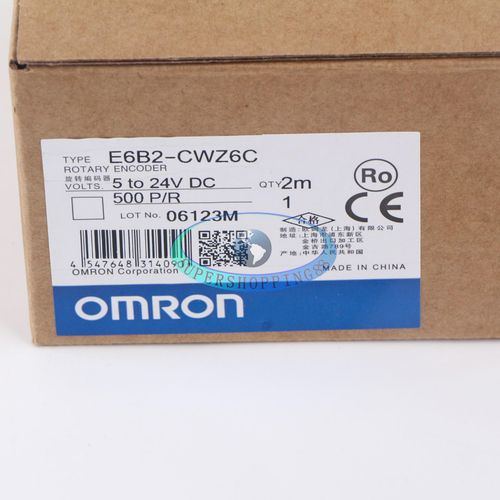 ONE NEW Omron Rotary Encoder E6B2-CWZ6C 500P/R E6B2CWZ6C 5-24VDC — image 8