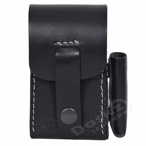 Genuine Leather Cigarette Case with lighter holder king and super king UK size