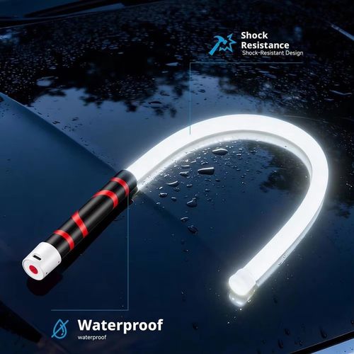 Flexible LED Flashlight Stick Bendable Work Light Mechanic Car Repair Inspection — image 11