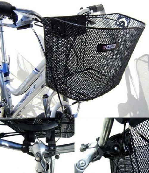 Adie quick release handlebar basket - missing the quick release brackets