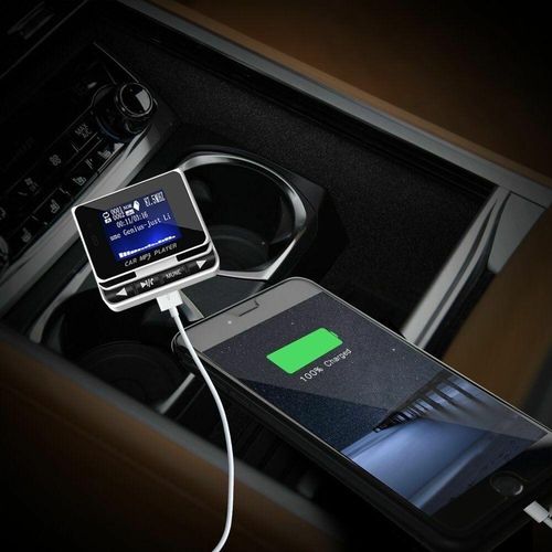 Bluetooth 5.0 Wireless Car FM Transmitter MP3 Player Radio USB Charger Adapter — image 13