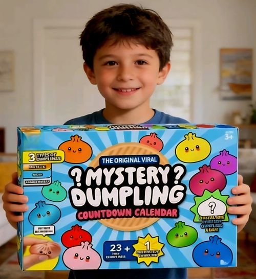 24X Mystery Dumpling Blind Box Advent Calendar Squishy Bao Bun Stress Relief Toy — image 2