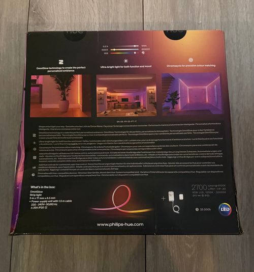 Philips Hue OmniGlow Strip Light 3m Bluetooth White Color 1 XJV001 T28 — image 2