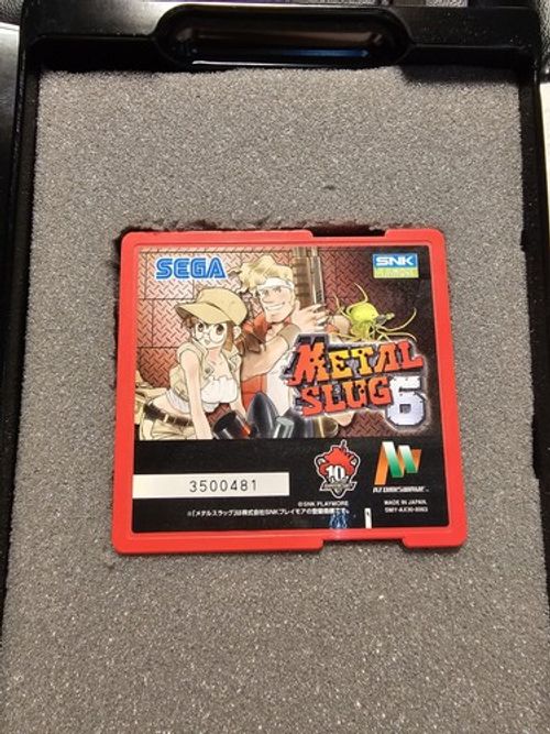 Metal Slug 6 Sammy Atomiswave Genuine Arcade Game Snk