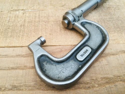 Vintage Moore & Wright Sheffield No. 964  0-1” Micrometer Engineer Machinist — image 4