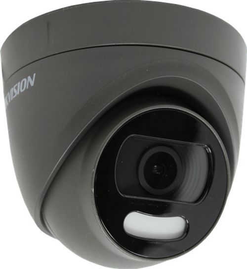 Hikvision DS-2CE72UF3T-E 4K ColorVu PoC Turret 8MP 40 Meter CCTV Camera Grey UK