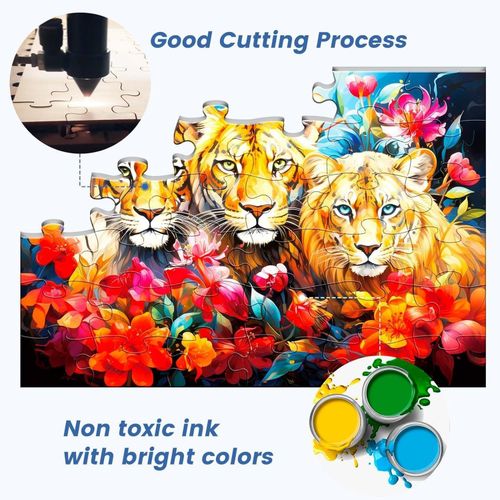 6 Pack 36 Large Piece Puzzle for Adults - Dementia Alzheimer's Products and Acti — image 5