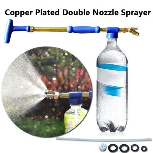 Bottle Double Nozzle Sprayer Double Head Sprayer Wild Sprayer Garden Supplies UK