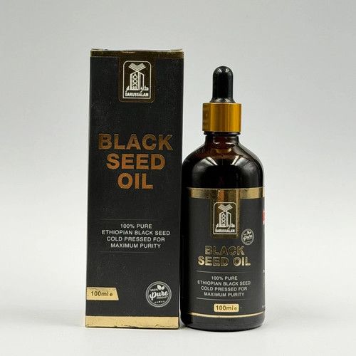 BLACK SEED OIL 100% Virgin cold pressed  Pure & Organic Seed Of Blessing