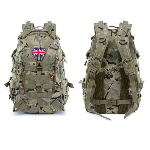 Inferno Tactical Backpack Men's Military Large Capacity for Camping Rucksack 25l
