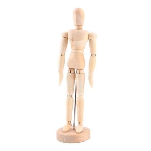 Wooden Action Toy Figures Drawing Figure Model Human Mannequin Toy Art Models