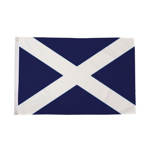 St. Andrew's Scotland Flag Navy Blue | Scottish Saltire Banner | Fast Shipping