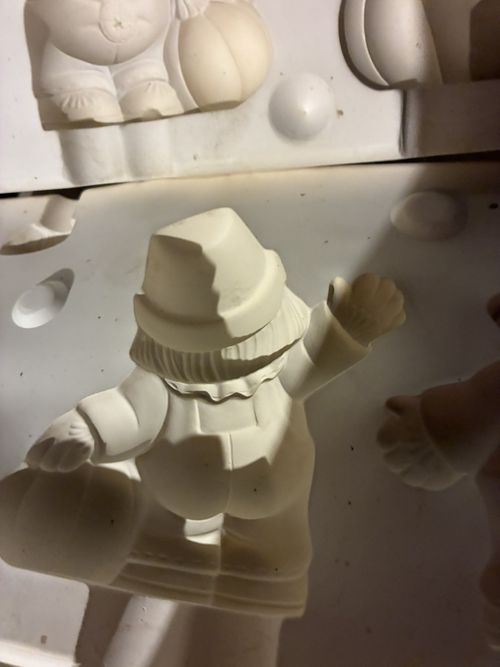 Ceramic Slip Cast mold  crackpot clowns  — image 4