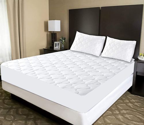 Extra Deep Quilted WATERPROOF Mattress Protector Anti-allergic Fitted bed Cover — image 5