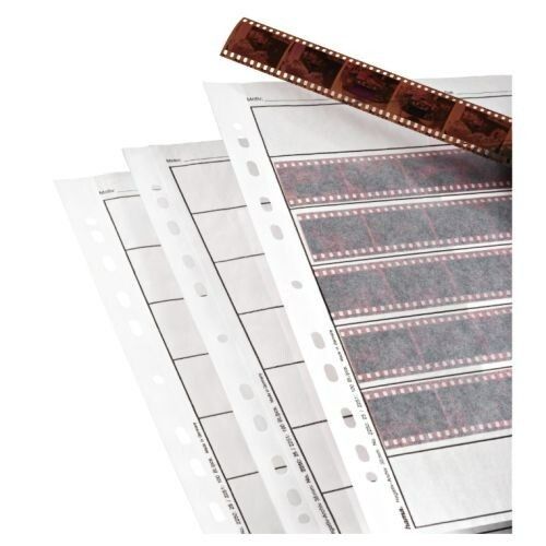 Hama 2251 - Glassine Negative Storage Pages Sheets for 35mm Film - 100 Pack — image 2