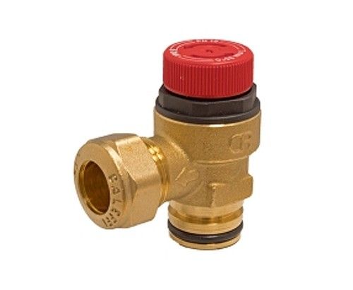 Caleffi - 6 Bar Pressure Relief Valve Circlip Connection F0000412
