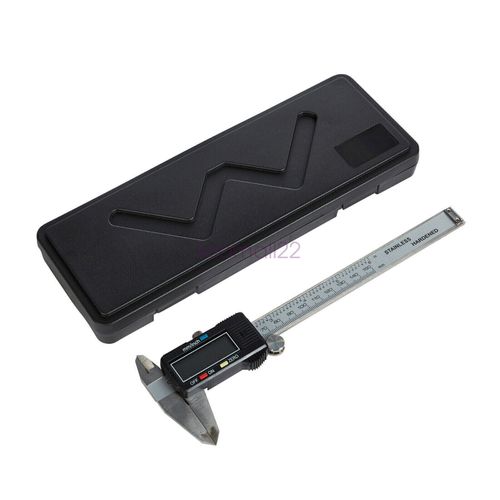 6 INCH DIGITAL VERNIER CALIPER 150MM STAINLESS STEEL MICROMETER ELECTRONIC TOOL — image 3