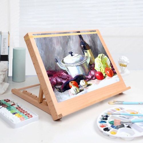 Art drawing board Adjustable drawing sketching board wood paint tool Portable — image 5