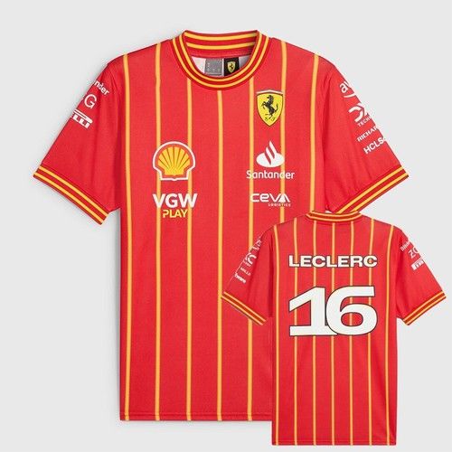 2026 F1 T-shirt Shirt Scuderia Ferrari Official Team #various colors