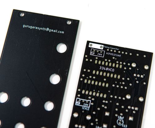 3340 VCO / Eurorack / PCB + Front Panel / DIY Synth / Oscillator / Synthesiser — image 4