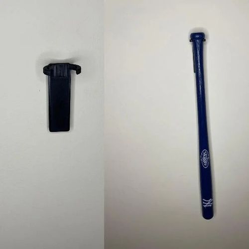 Wall Mounted Vertical Mini Baseball Bat Display Stand — image 1