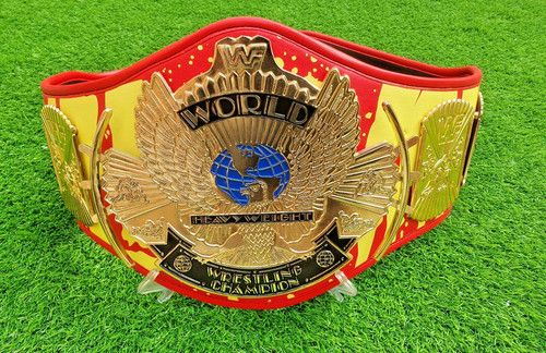 Hulk Hogan Hulkamania Signature Series Championship Replica Title Belt 4MM ZINC