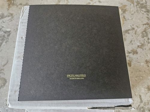 Photo Mounts 2 Box Bundle - 100 Spicer Hallfield 219- 5 * 5 Brown And Gold 10289 — image 6