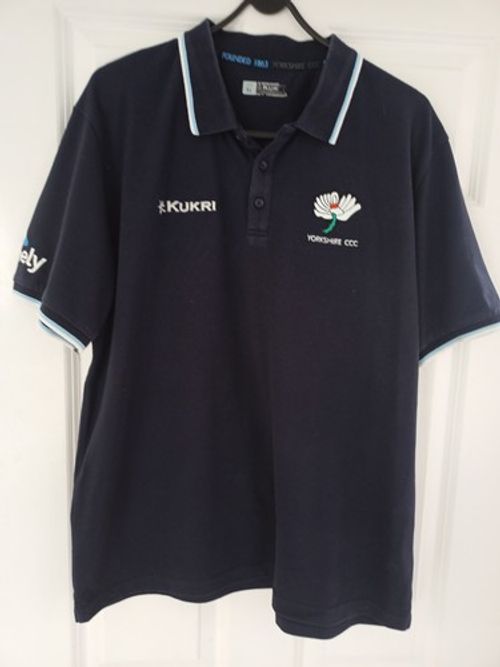Yorkshire County Cricket Club Polo Shirt Kukri Extra Large XL