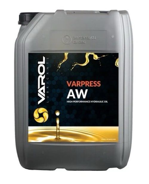 Varpress 46AW Hydraulic Oil - 20Ltr - ISO 46 - DIN 51524