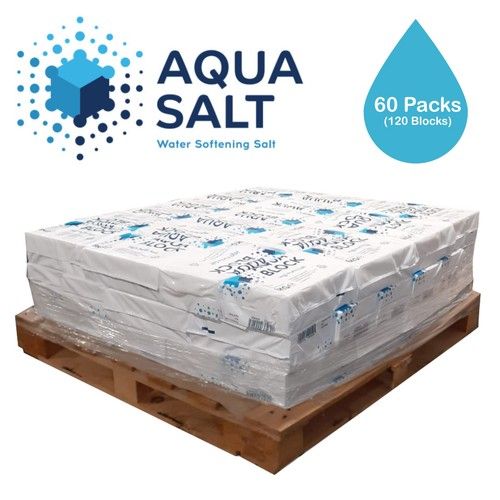 Water Softener Block Salt Suitable for Water Softeners 40,60,125 Packs