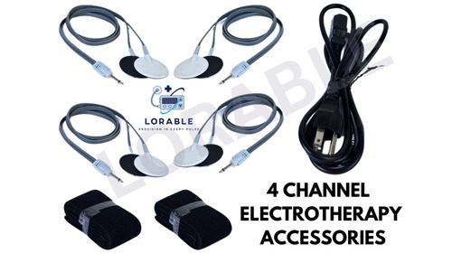 Professional Electrotherapy Physical Therapy Machine Prof 4 channel Therapy unit — image 12