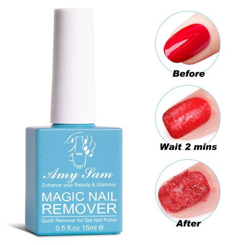 Nail Gel Polish Remover Soak Off Nail Cleaner Magic Quick Burst Manicure Remover — image 4