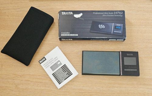 TANITA Mini Scale 1479J2 Small Digital Precision Scale 0.01g Accuracy Made in Ja