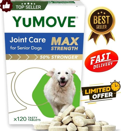 YuMOVE Senior MAX Strength | Maximum Strength Joint Supplement - 120 Tablets