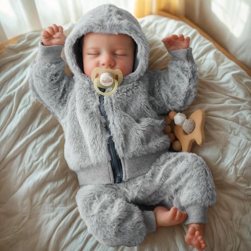 Realistic Reborn Baby Dolls Boy 20Inches Lifelike Baby Doll with Full Body Vinyl — image 6